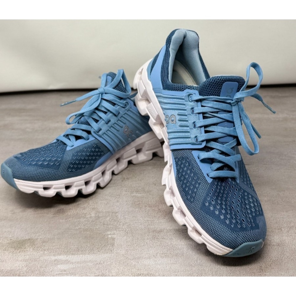 On Clouds wift Blue Mesh Running Shoes Womens 8 Helion CloudTec Sneakers